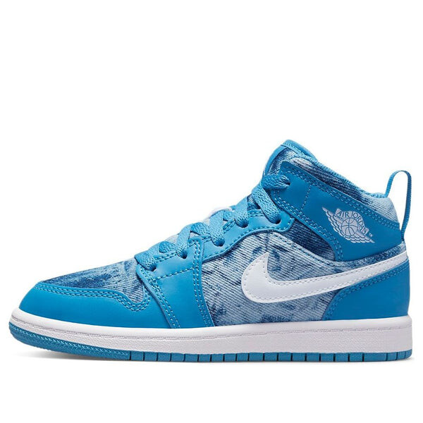 Кроссовки 1 средние Air Jordan, синий
Кроссовки 1 средние Air Jordan, синий