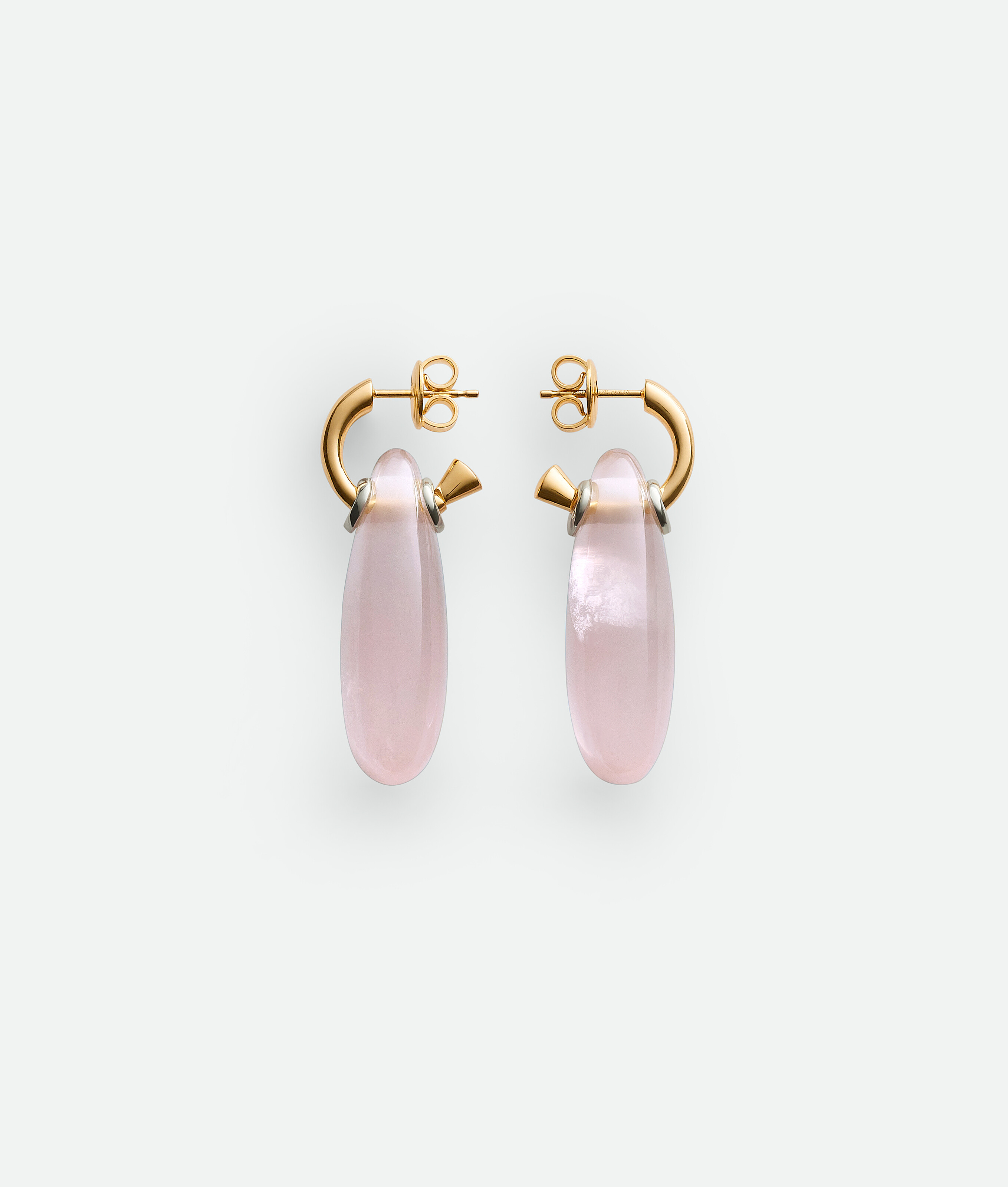 Маленькие серьги в форме эллипса Bottega Veneta 
Маленькие серьги в форме эллипса Bottega Veneta