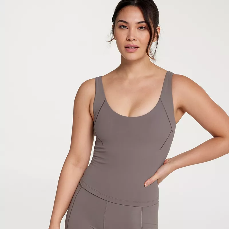 CALIA Женская майка Inspire с круглым вырезом, длинная длина, темно-серый
CALIA Женская майка Inspire с круглым вырезом, длинная длина, темно-серый