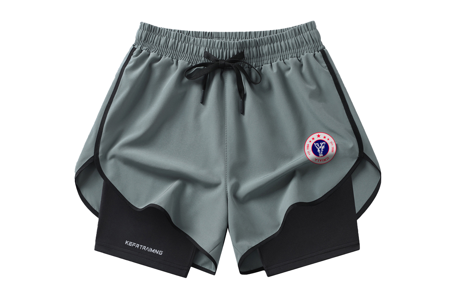 Спортивные шорты унисекс YIVIKII, серый
Спортивные шорты унисекс YIVIKII, серый