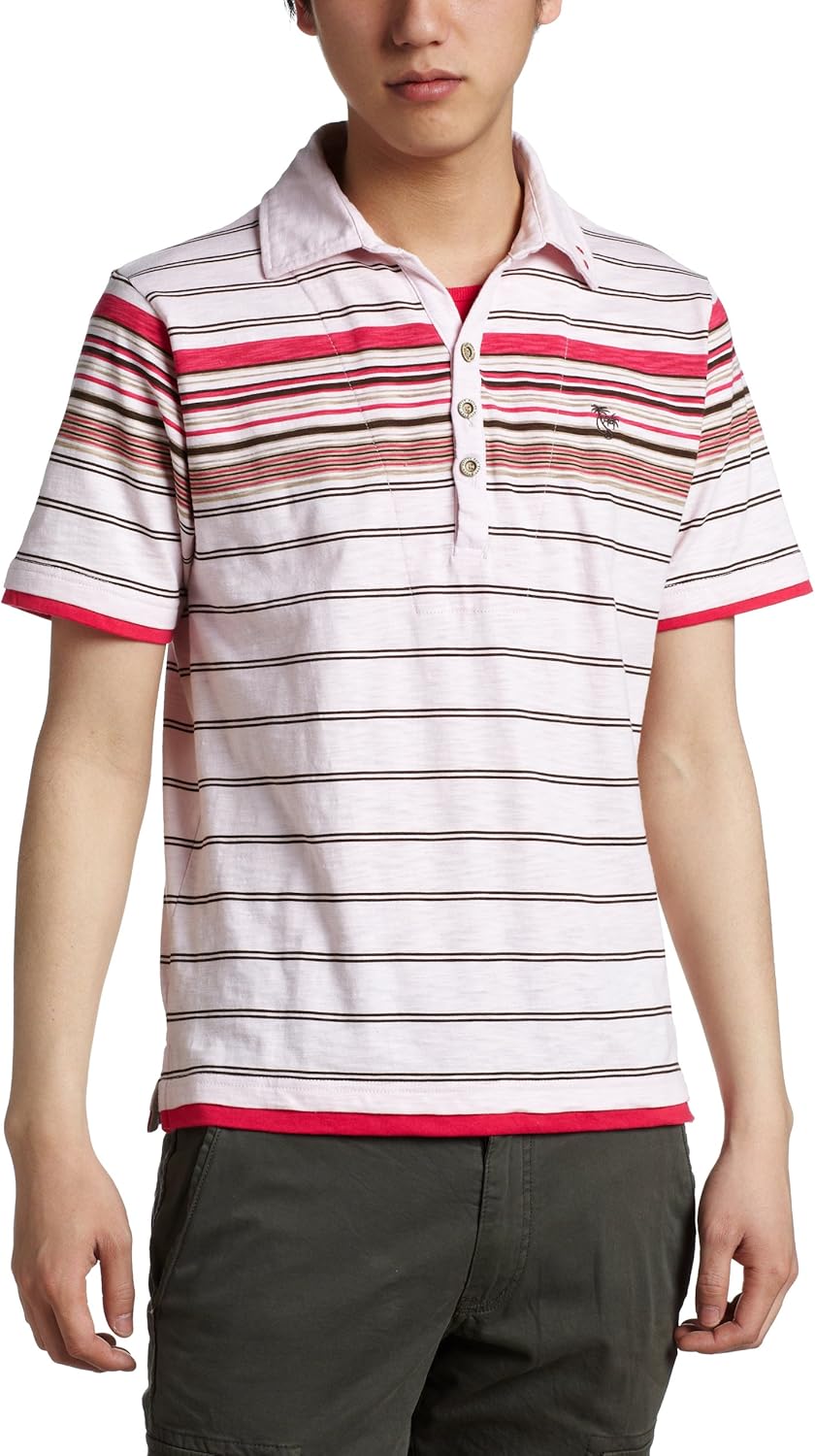 Поло Pink Ponk в полоску по всей поверхности Pincponc, розовый
Поло Pink Ponk в полоску по всей поверхности Pincponc, розовый