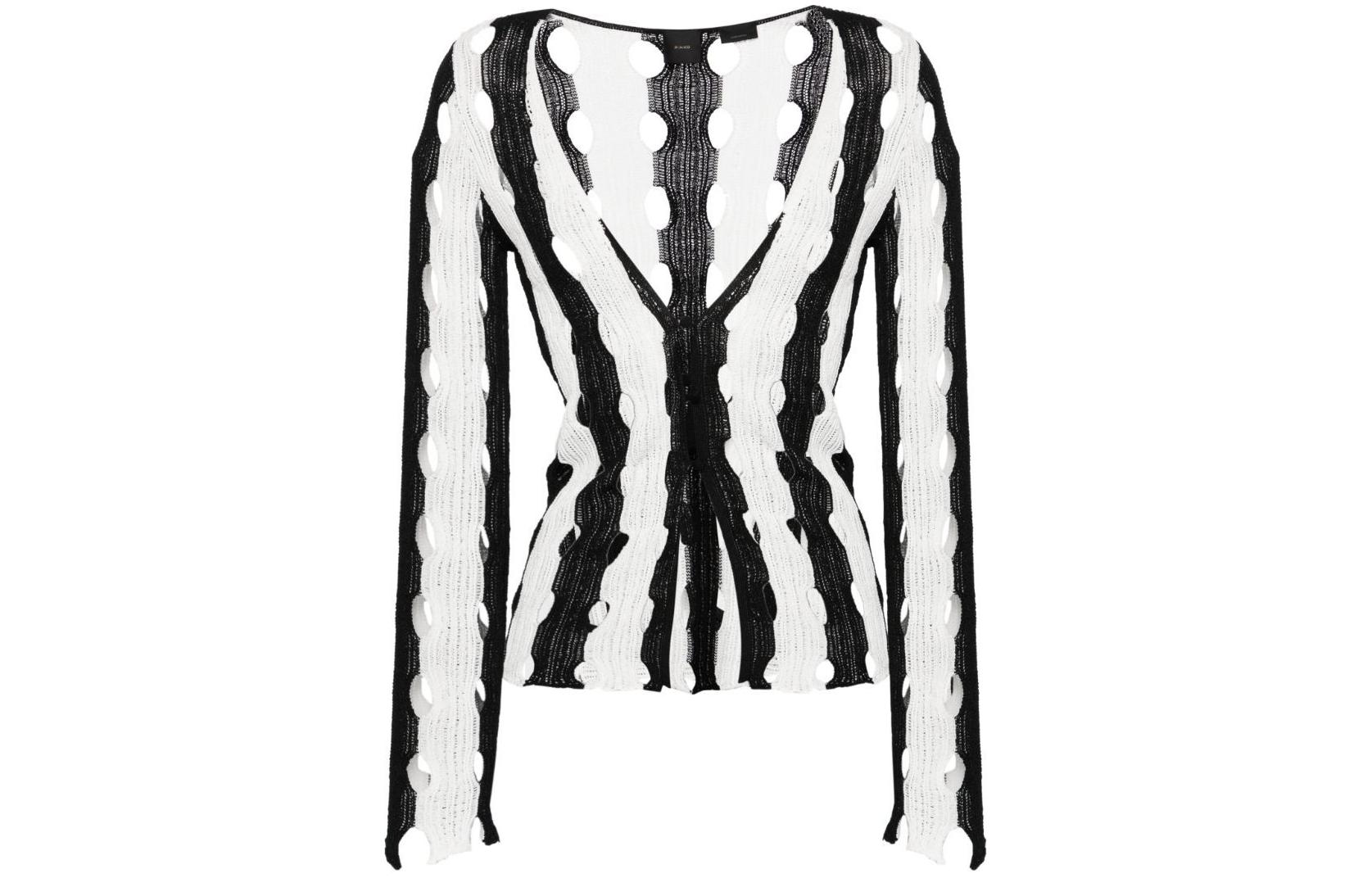 Кардиган с вырезом Havana PINKO, черный
Кардиган с вырезом Havana PINKO, черный