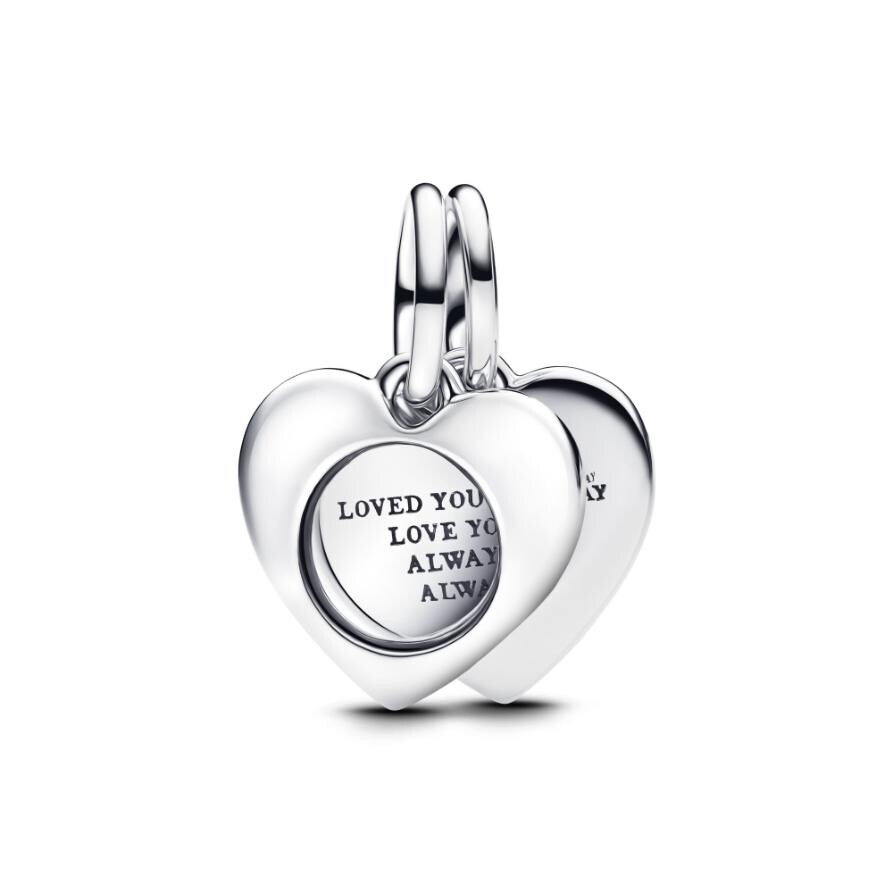 Шарм Pandora Engravable Heart Magnifying Glass Double Dangle Charm, стерлинговое серебро
Шарм Pandora Engravable Heart Magnifying Glass Double Dangle Charm, стерлинговое серебро