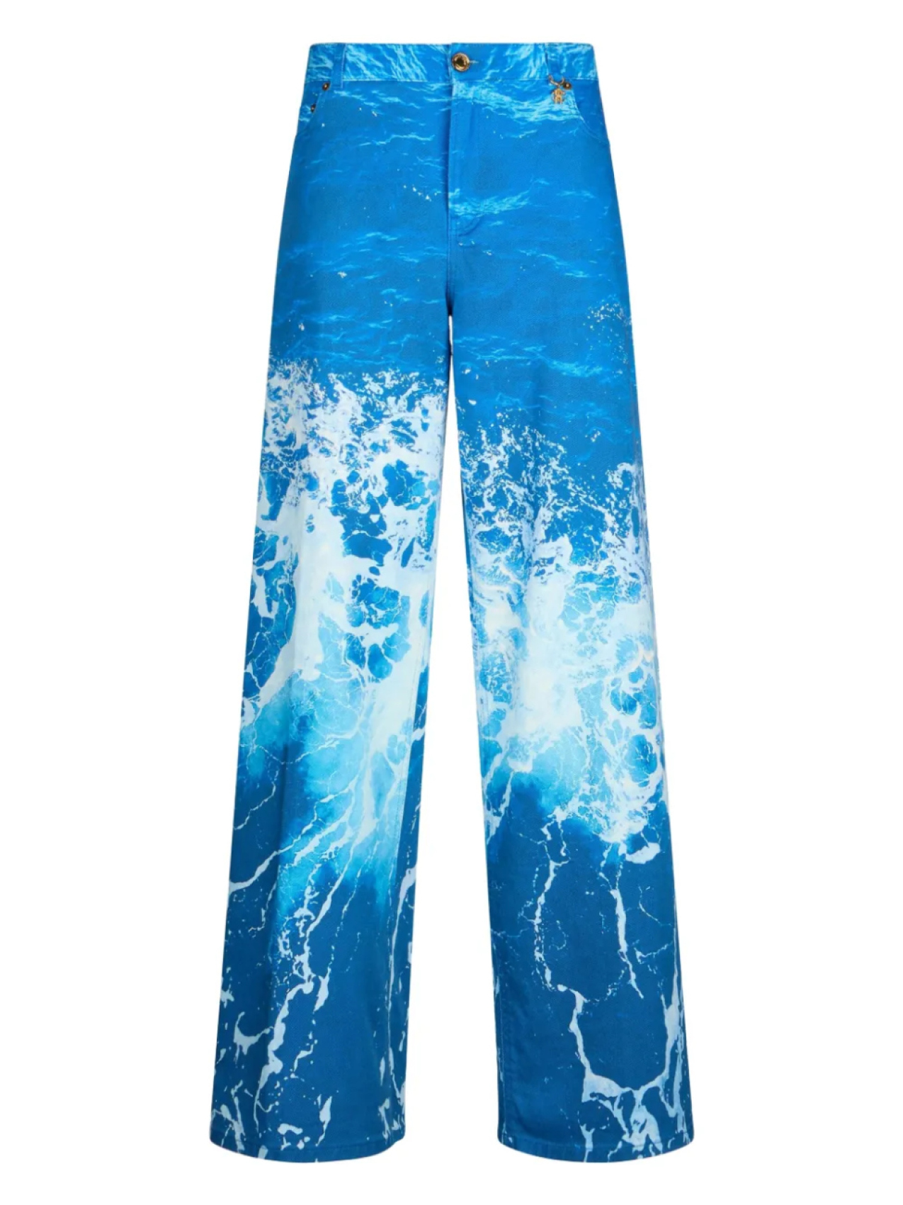 Брюки с графичным принтом Roberto Cavalli, синий
Брюки с графичным принтом Roberto Cavalli, синий