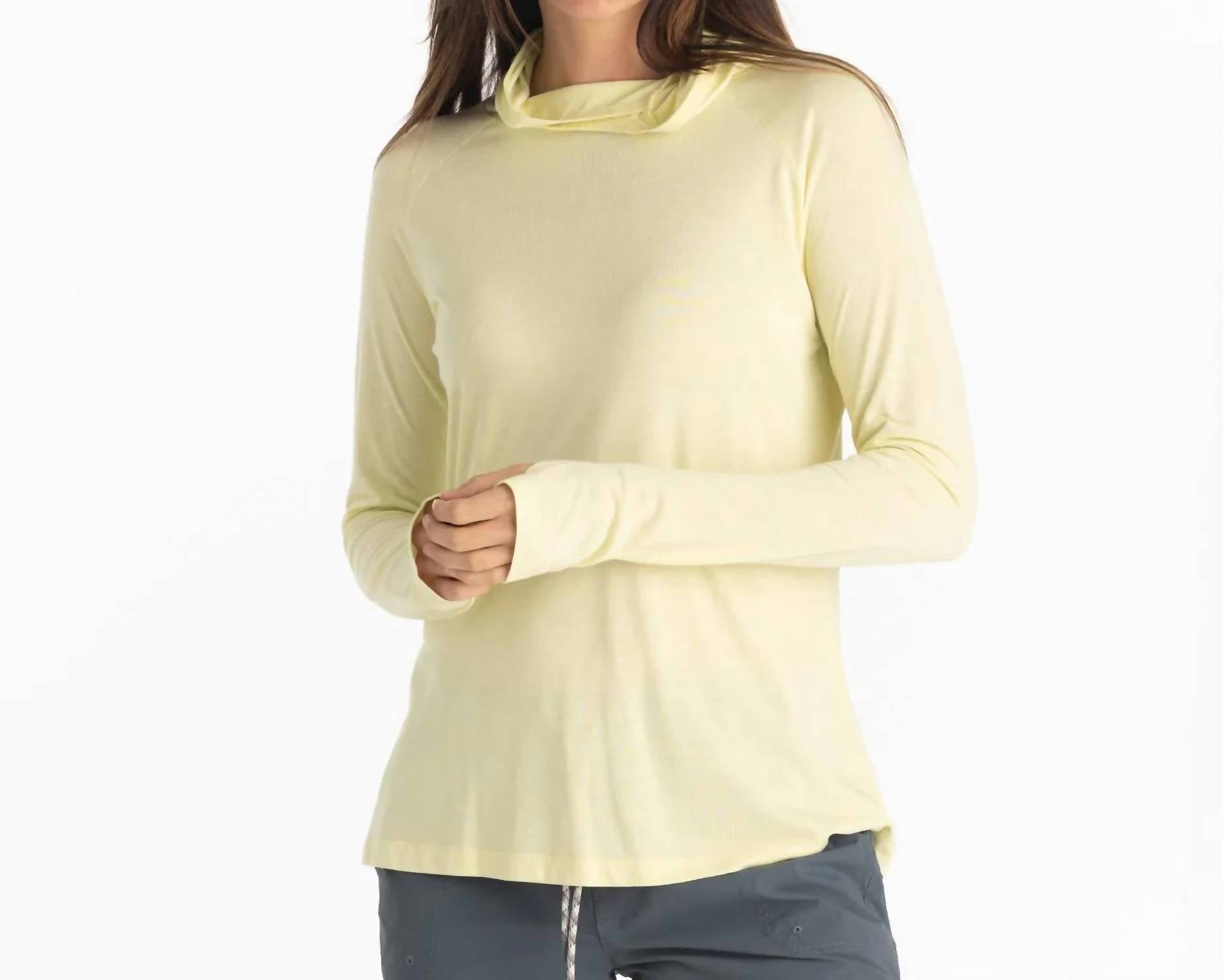 Женская легкая толстовка с капюшоном Bamboo Ii Top в цвете Washed Citrus FREE FLY
Женская легкая толстовка с капюшоном Bamboo Ii Top в цвете Washed Citrus FREE FLY