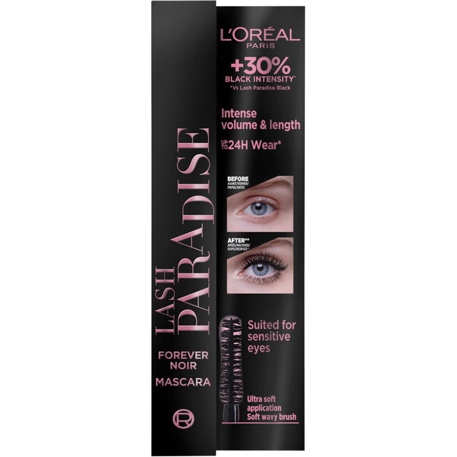 Тушь для ресниц lash paradise mascara Loreal Paris, forever noir
Тушь для ресниц lash paradise mascara Loreal Paris, forever noir