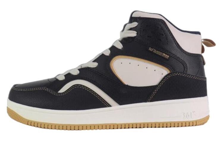 Кеды мужские, обувь для скейтбординга высокая черный/белый 361°
Кеды мужские, обувь для скейтбординга высокая черный/белый 361°