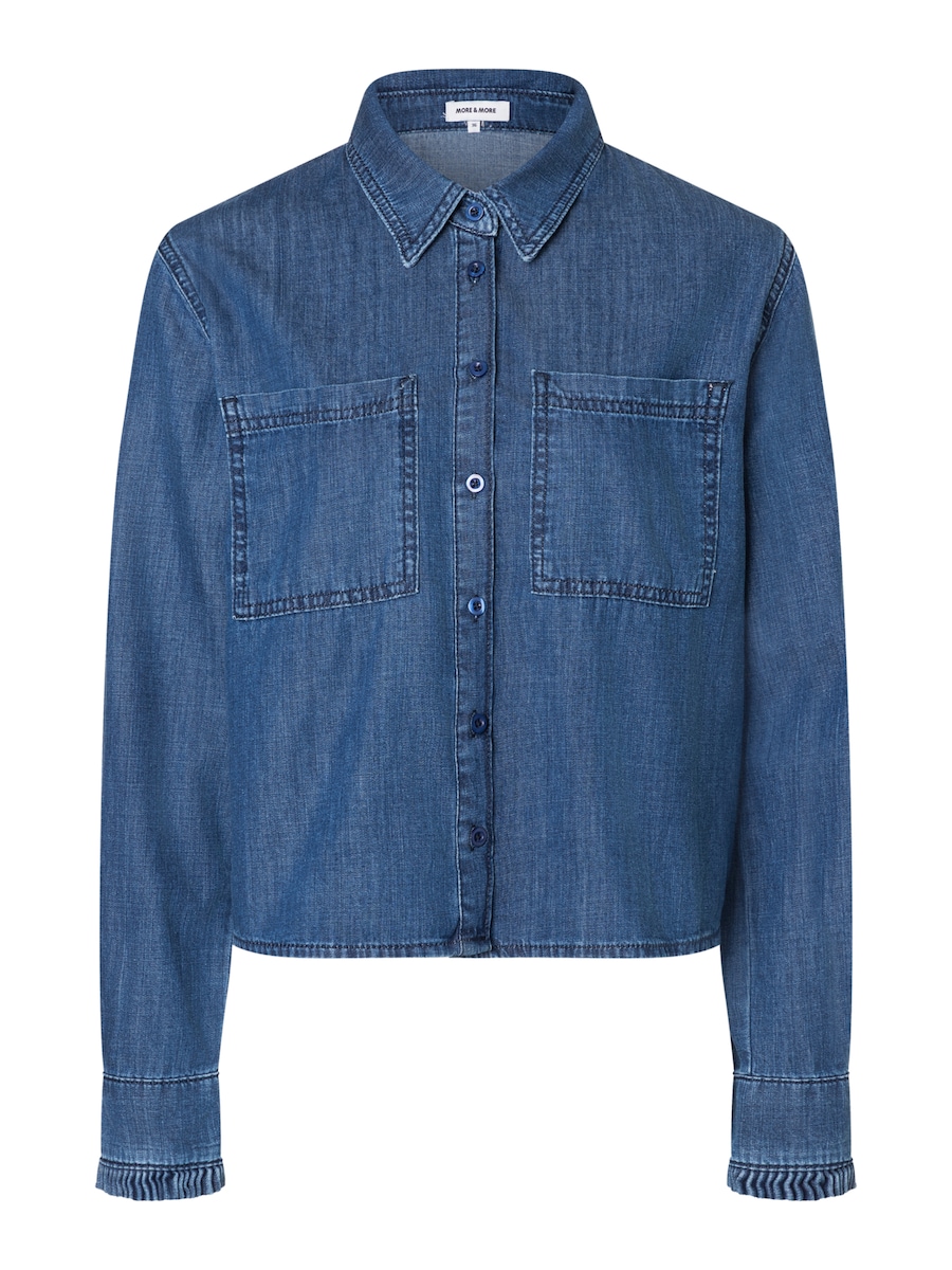 Блуза MORE & MORE, Blue Denim
Блуза MORE & MORE, Blue Denim