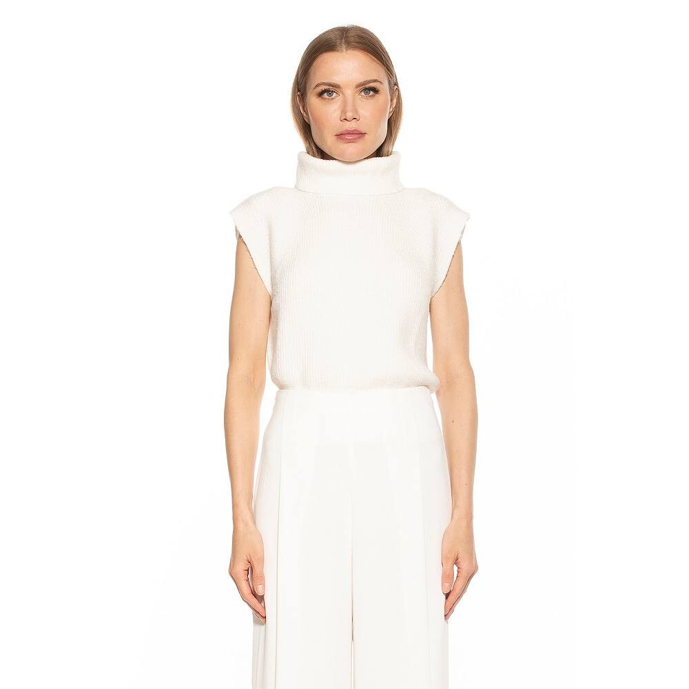 Женская водолазка в рубчик ALEXIA ADMOR Jaylani, жилет-свитер, цвет Ivory
Женская водолазка в рубчик ALEXIA ADMOR Jaylani, жилет-свитер, цвет Ivory