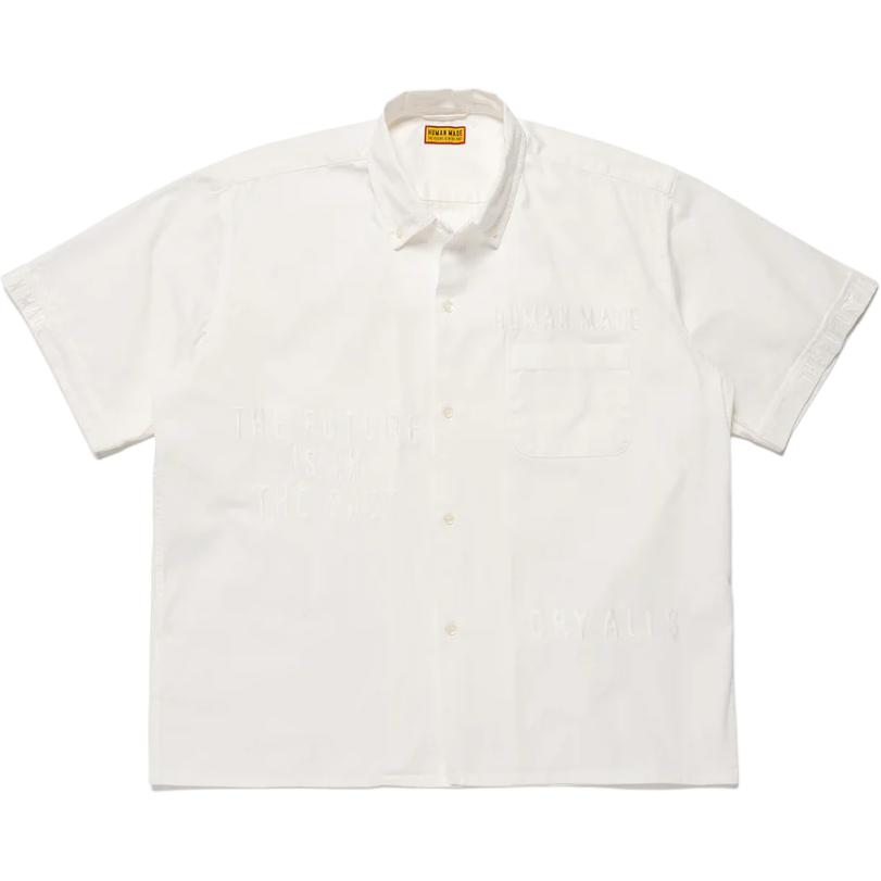 Рубашка унисекс HUMAN MADE, белый
Рубашка унисекс HUMAN MADE, белый