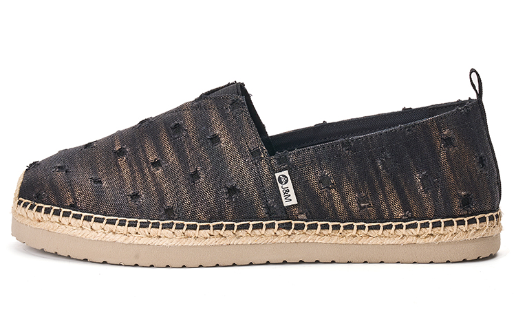 Эспадрильи мужские черные/экрю Joy&Mario 
Эспадрильи мужские черные/экрю Joy&Mario