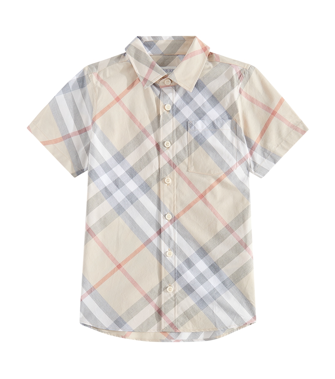 Хлопковая рубашка в клетку Burberry Burberry Kids, Pale Stone Ip Check
Хлопковая рубашка в клетку Burberry Burberry Kids, Pale Stone Ip Check
