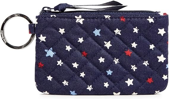 Женский хлопковый кошелек Vera Bradley на молнии с чехлом для документов, принт летние звезды
Женский хлопковый кошелек Vera Bradley на молнии с чехлом для документов, принт летние звезды