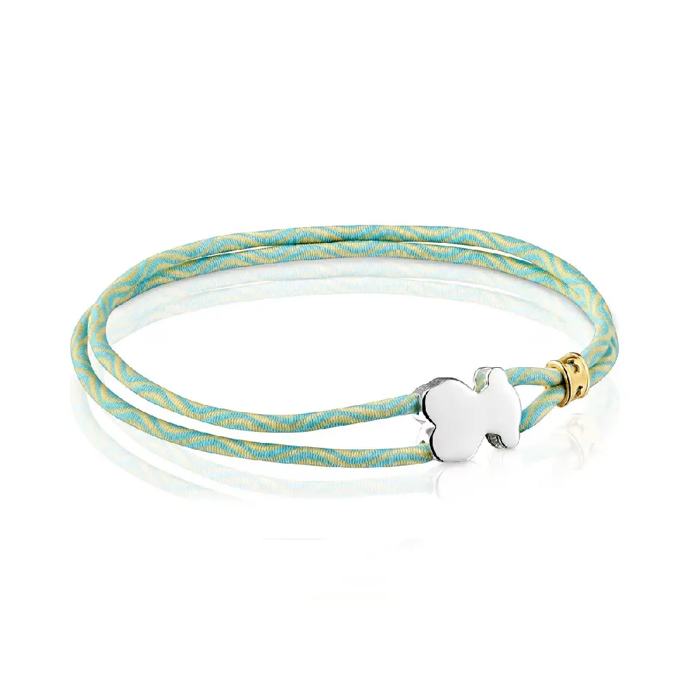 Браслет Tous Sweet Dolls Elastic, серебро/мятный
Браслет Tous Sweet Dolls Elastic, серебро/мятный