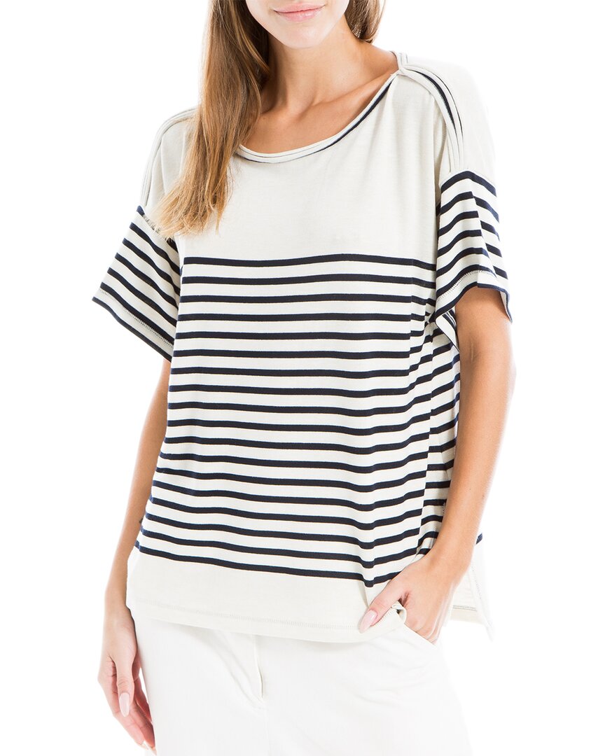 Макс Студио Полосатый топ Max Studio, белый
Макс Студио Полосатый топ Max Studio, белый