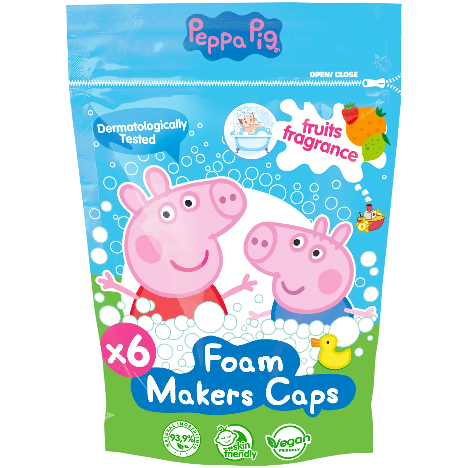 Peppa Pig жемчужная ванна для детей, 6х20 г
Peppa Pig жемчужная ванна для детей, 6х20 г