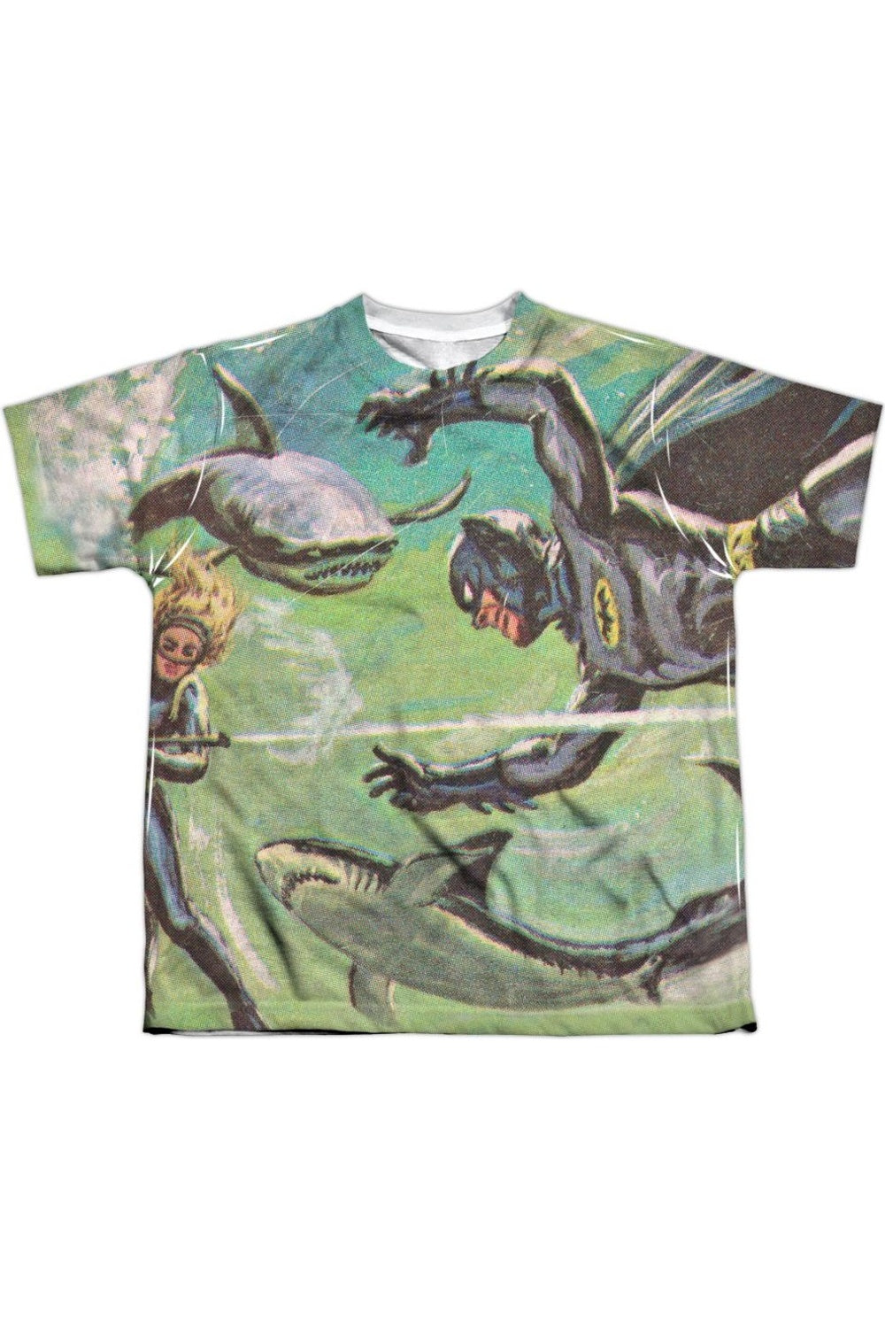 Футболка с коротким рукавом для детей Batman Classic TV подводная Gildan, белый
Футболка с коротким рукавом для детей Batman Classic TV подводная Gildan, белый