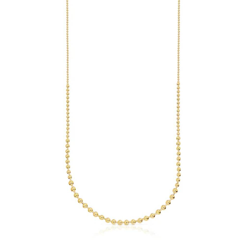 Колье-чокер Tous Vermeil Gloss, позолоченное серебро
Колье-чокер Tous Vermeil Gloss, позолоченное серебро