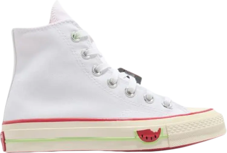 Кроссовки Converse Chuck 70 High Watermelon, белый
Кроссовки Converse Chuck 70 High Watermelon, белый