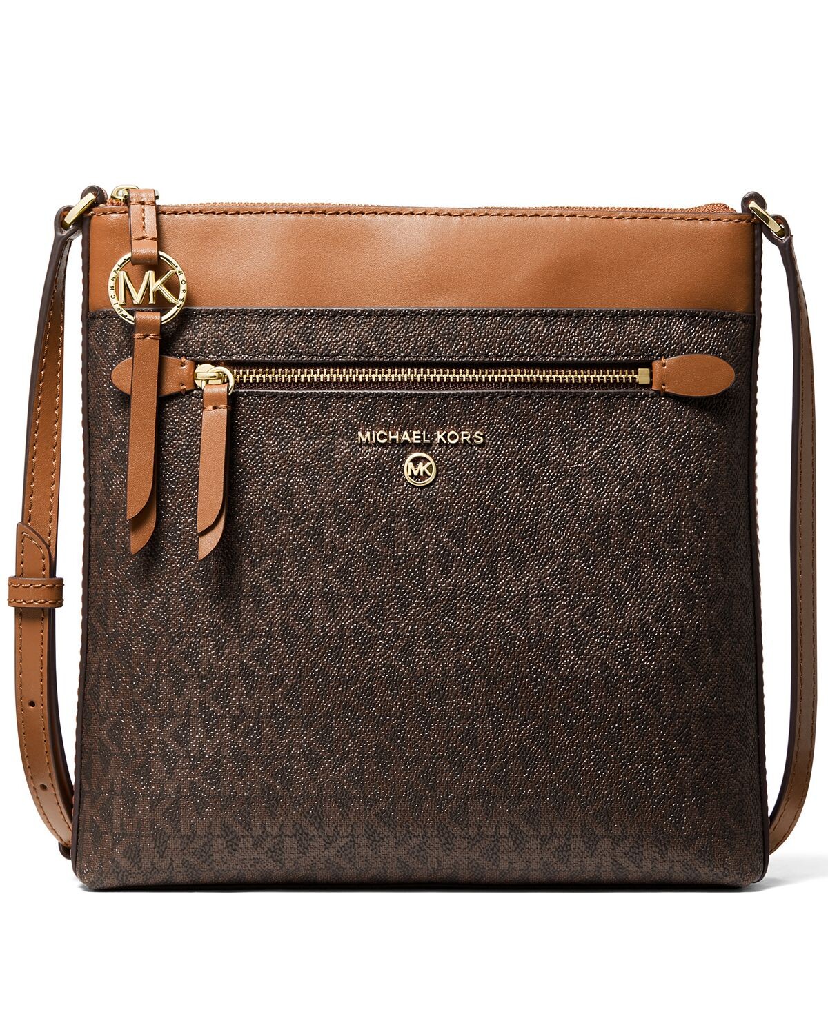 Маленькая сумка через плечо signature jet set charm north south flat Michael Kors, мульти
Маленькая сумка через плечо signature jet set charm north south flat Michael Kors, мульти