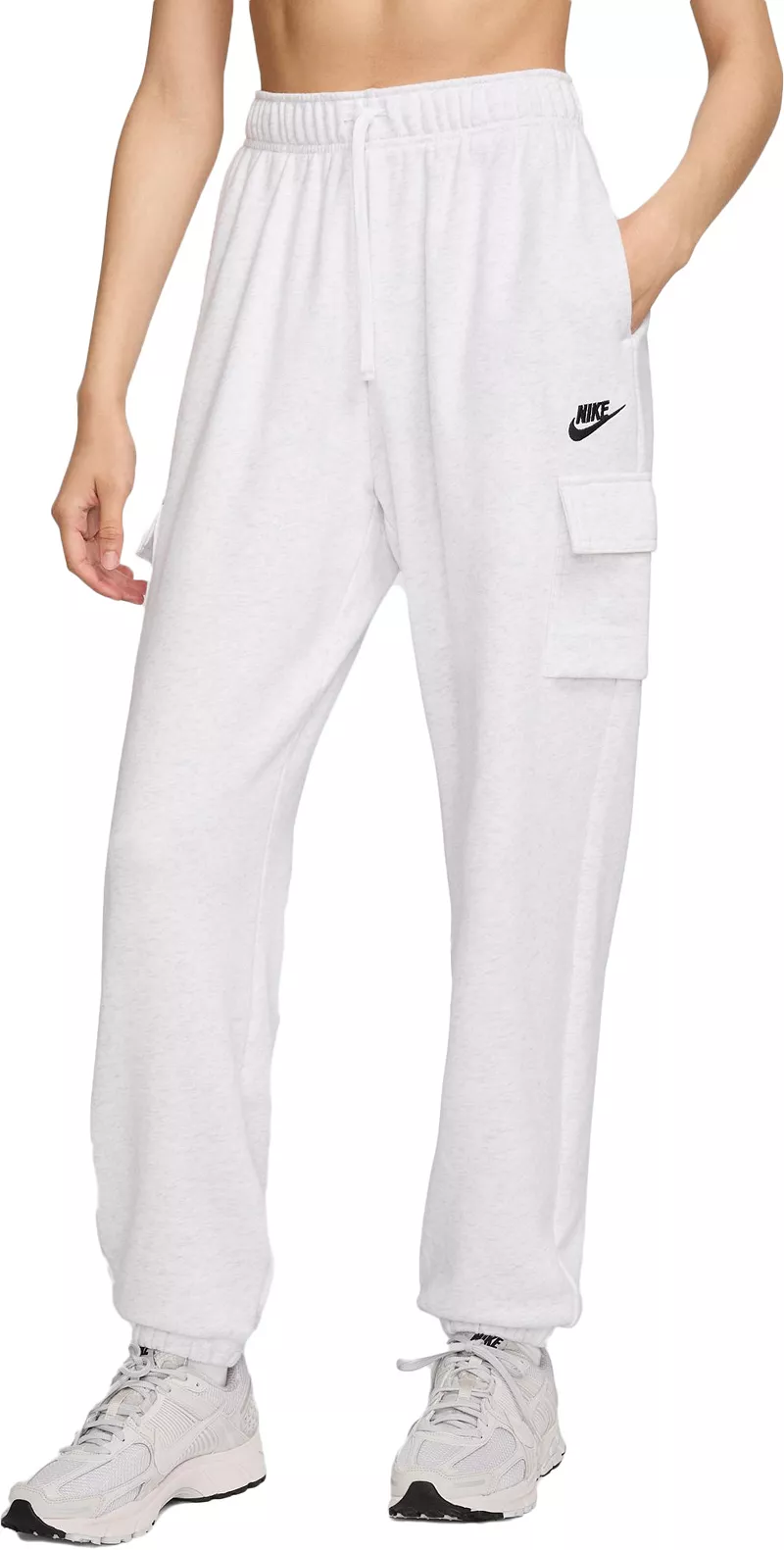 Женские спортивные брюки-карго Nike Sportswear Club из флиса со средней посадкой, цвет Birch Heather
Женские спортивные брюки-карго Nike Sportswear Club из флиса со средней посадкой, цвет Birch Heather