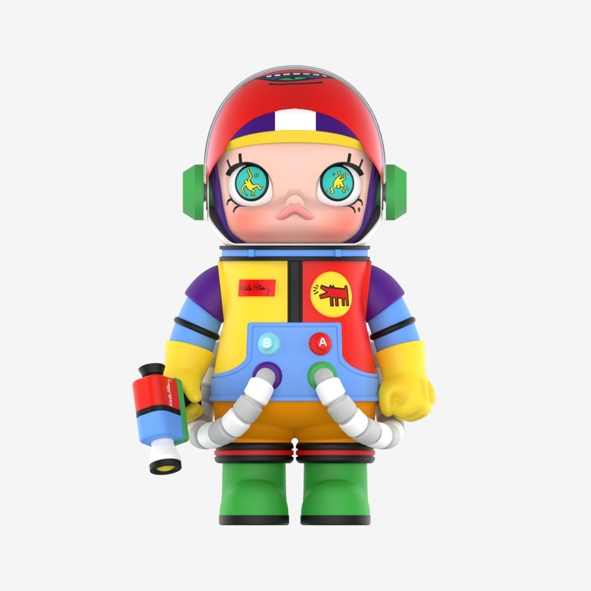 Фигурка Pop Mart Mega Collection Space Molly×keith Haring, 70см 
Фигурка Pop Mart Mega Collection Space Molly×keith Haring, 70см