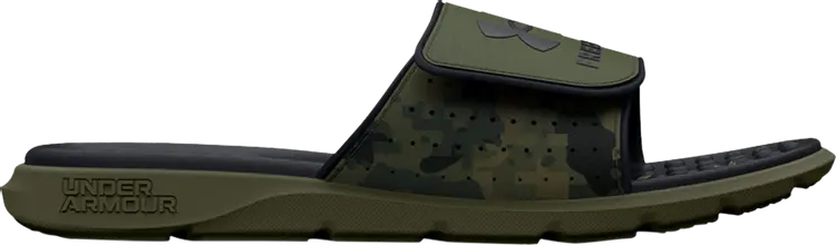 Сандалии Under Armour Ignite 7 Freedom Slide Marine Green Camo, зеленый 
Сандалии Under Armour Ignite 7 Freedom Slide Marine Green Camo, зеленый