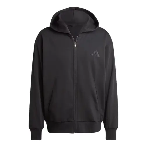 Толстовка Adidas ALL SZN из флиса с полной застежкой-молнией, черная
Толстовка Adidas ALL SZN из флиса с полной застежкой-молнией, черная