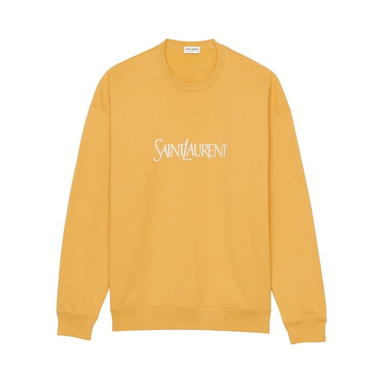 Свитер Saint Laurent Basic Sweater, цвет Yellow/Natural
Свитер Saint Laurent Basic Sweater, цвет Yellow/Natural