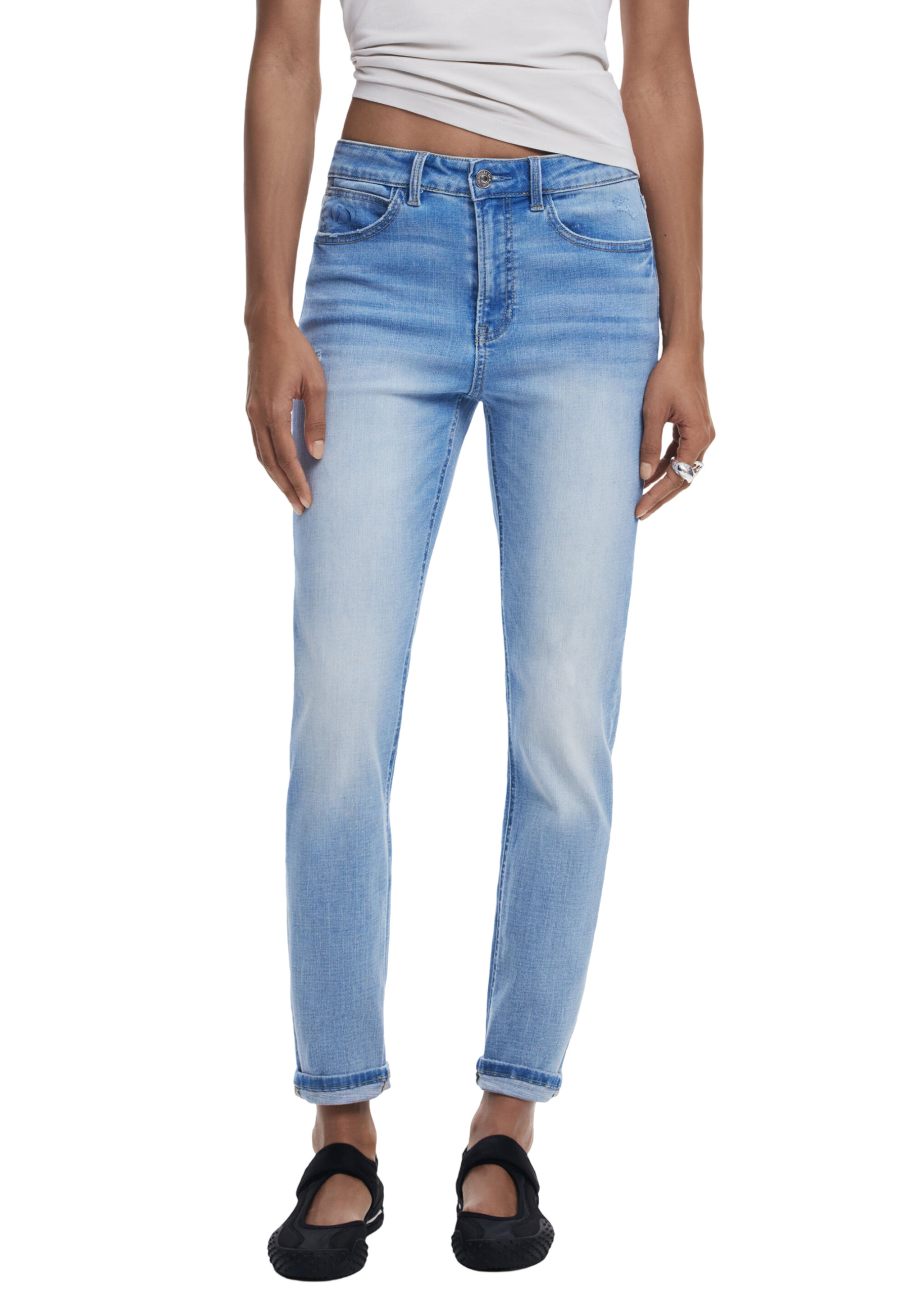 Джинсы Desigual, синий
Джинсы Desigual, синий