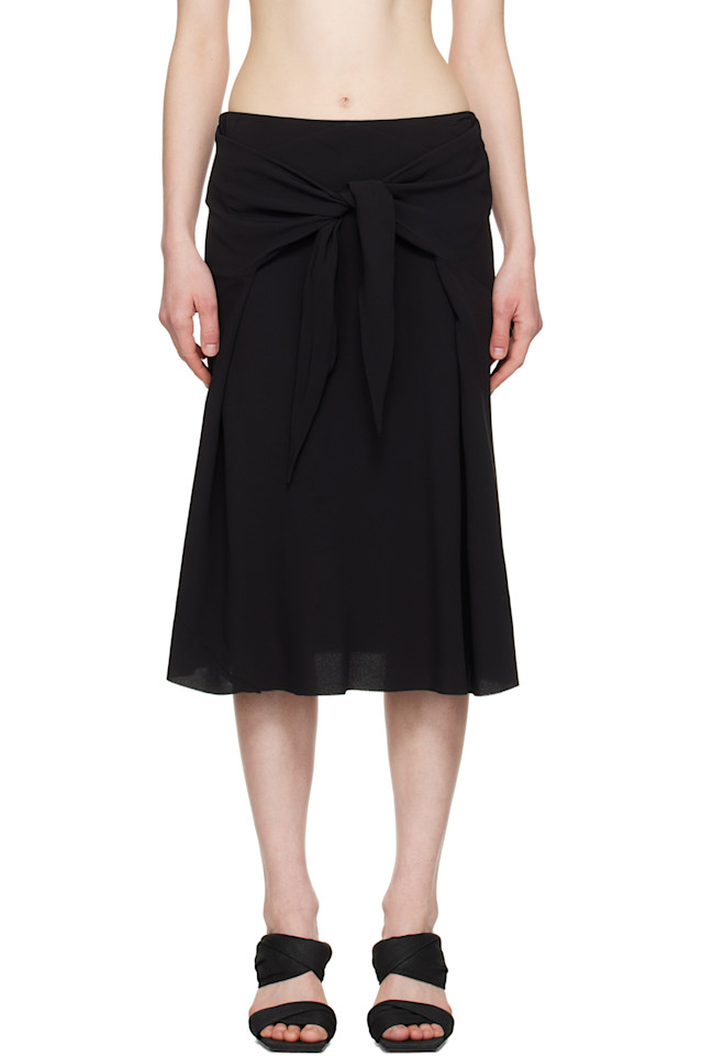 Юбка миди Hollywood strutter Rick Owens, черный
Юбка миди Hollywood strutter Rick Owens, черный