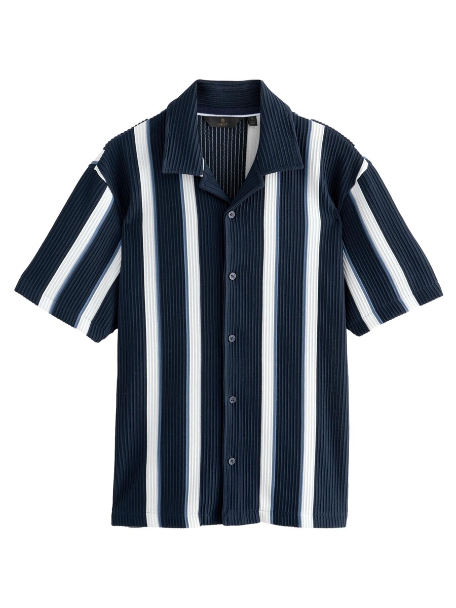 Рубашка обычного кроя на пуговицах Next, темно-синий
Рубашка обычного кроя на пуговицах Next, темно-синий