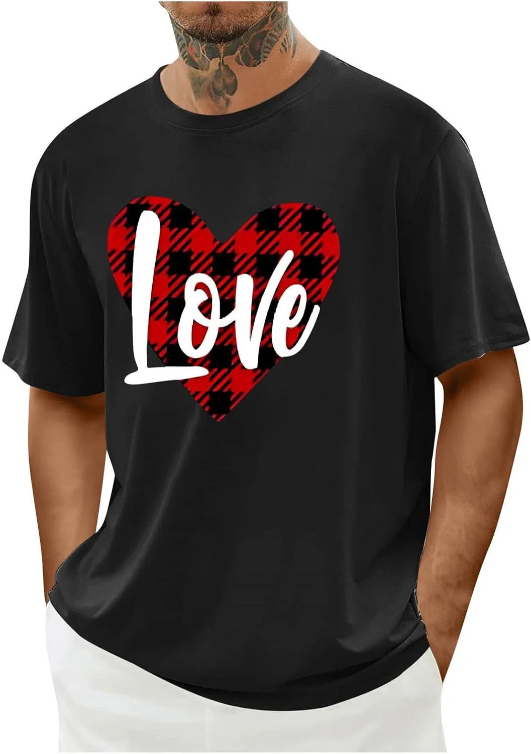 Мужская футболка Valentine's Day Oversized с принтом
Мужская футболка Valentine's Day Oversized с принтом