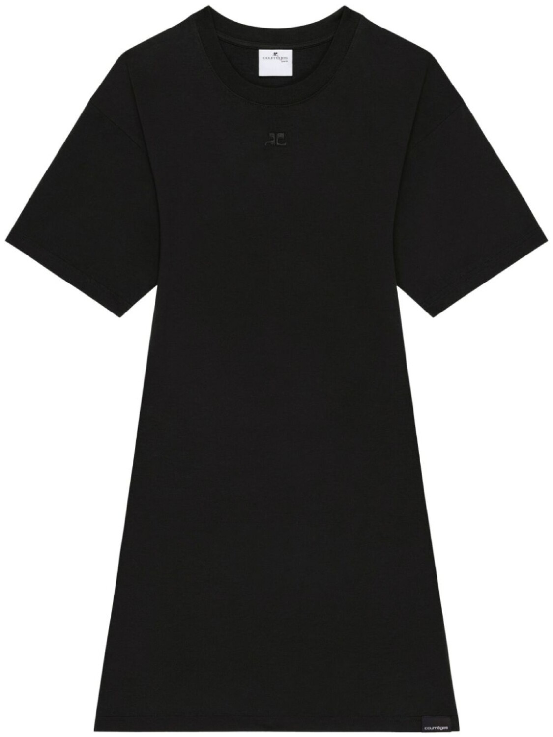 Courrèges платье-футболка мини, черный
Courrèges платье-футболка мини, черный