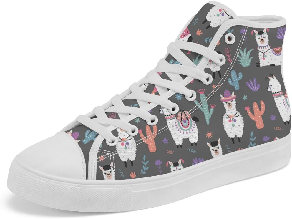 Кеды на высокой подошве Chebing Llama из холщовой ткани, высокие кроссовки с альпакой, обувь для мужчин и женщин, серый
Кеды на высокой подошве Chebing Llama из холщовой ткани, высокие кроссовки с альпакой, обувь для мужчин и женщин, серый