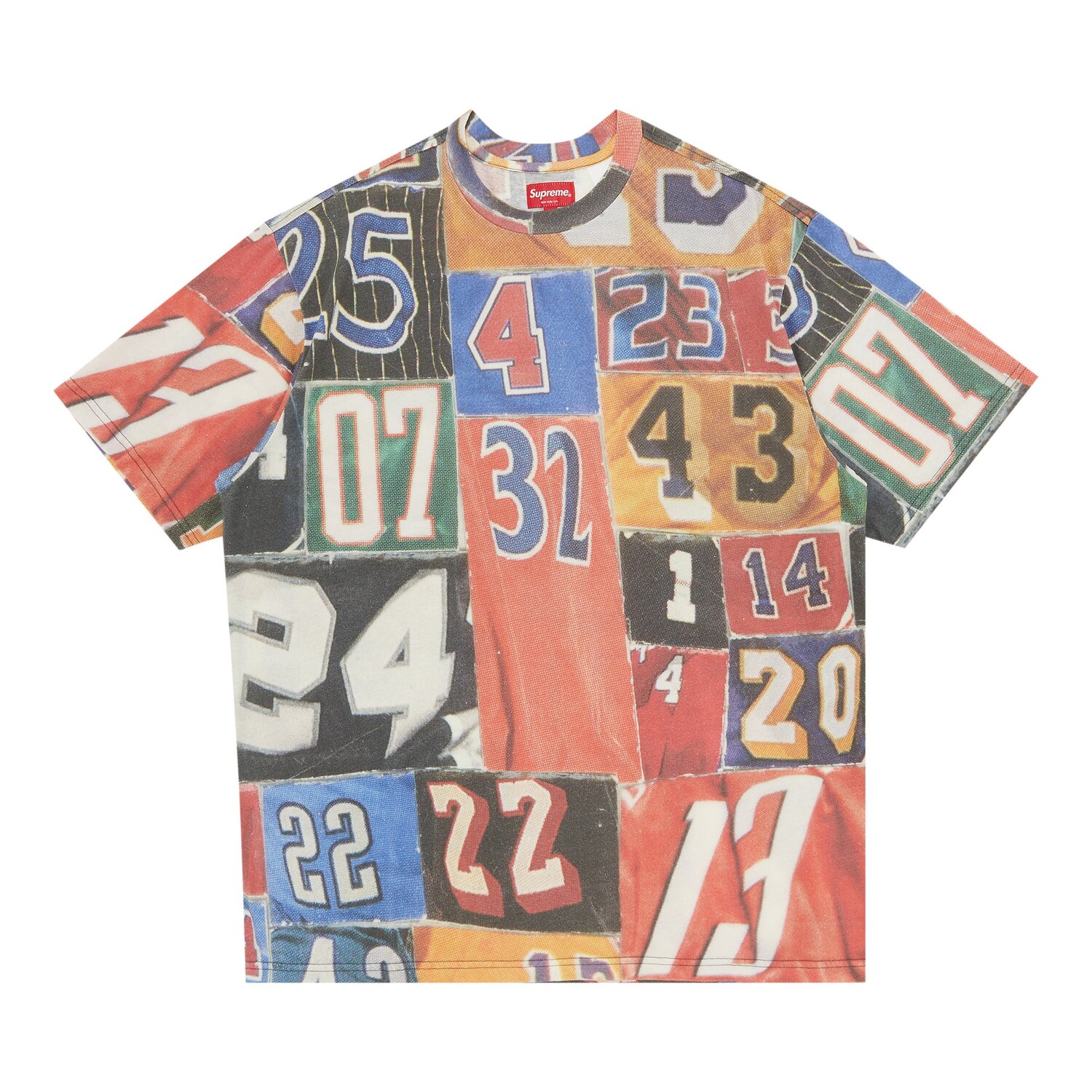 Топ с короткими рукавами Supreme из джерси с коллажем, Многоцветный
Топ с короткими рукавами Supreme из джерси с коллажем, Многоцветный