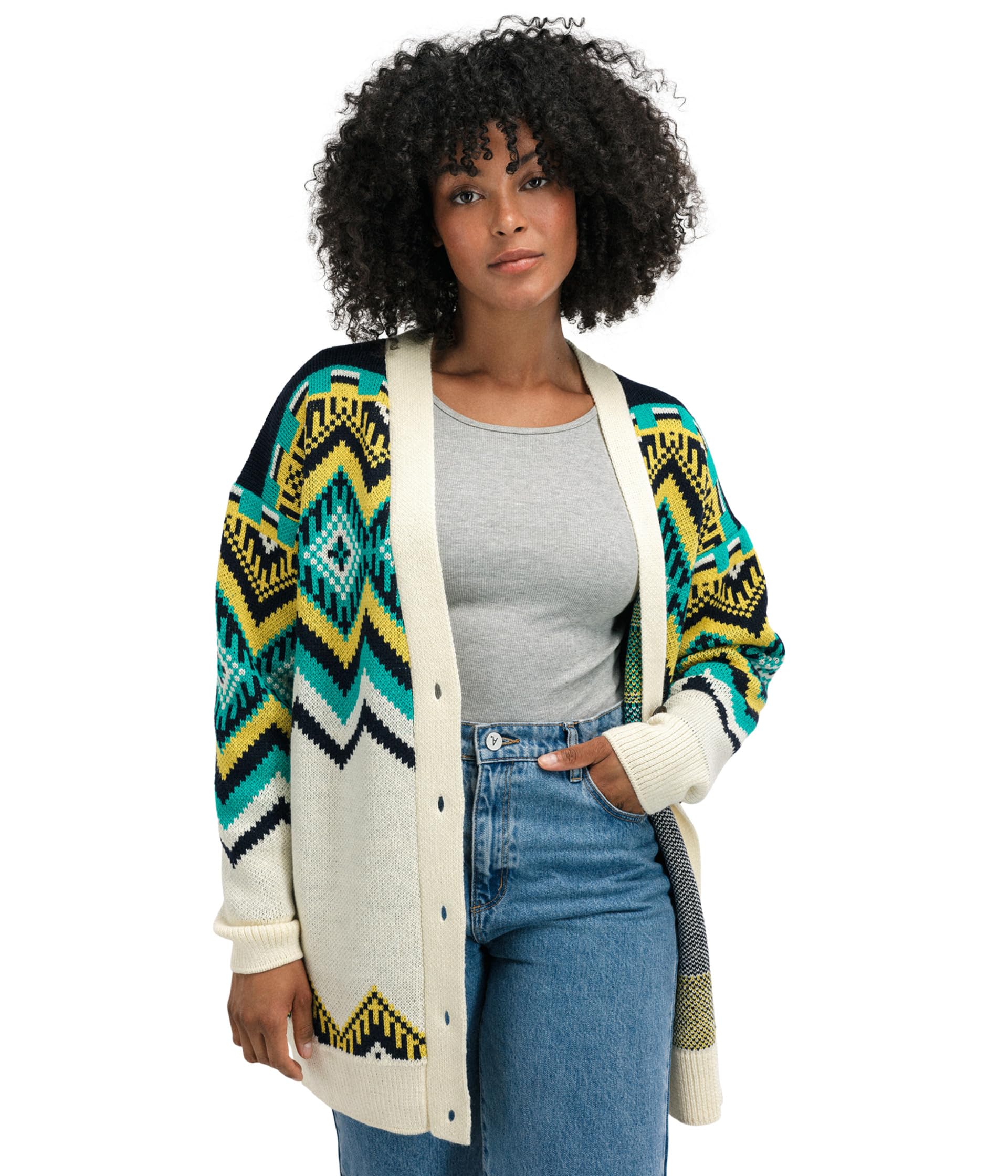 Свитер Dale of Norway Skåla Cardigan, Off-White/Marine/Peacock
Свитер Dale of Norway Skåla Cardigan, Off-White/Marine/Peacock