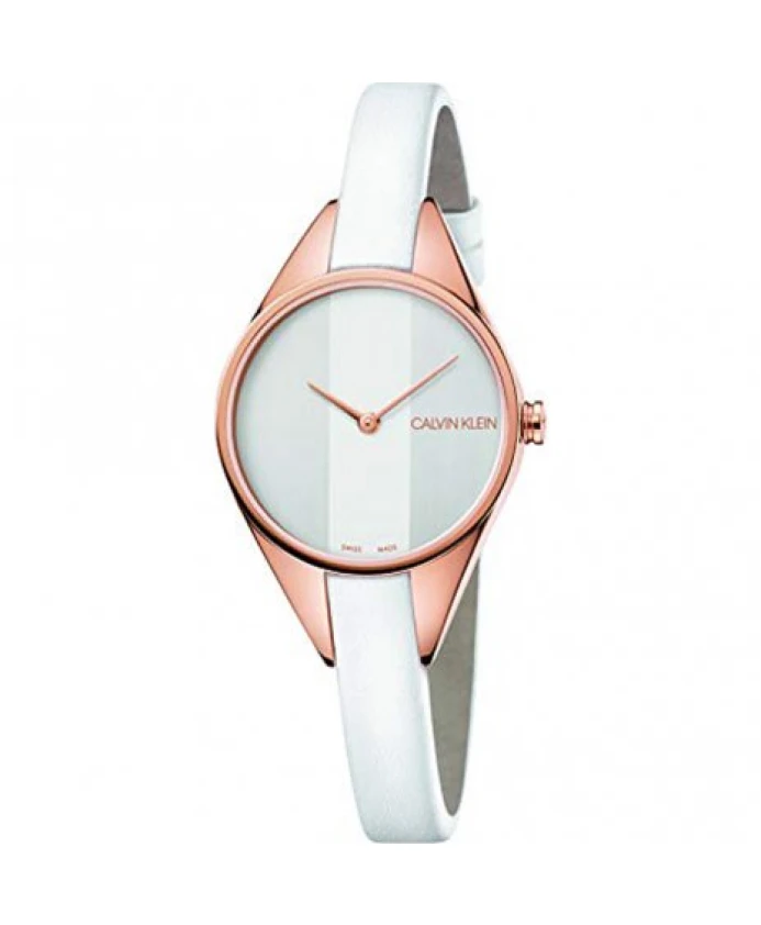 Кожаные кварцевые часы Rebel Calvin Klein, белый
Кожаные кварцевые часы Rebel Calvin Klein, белый