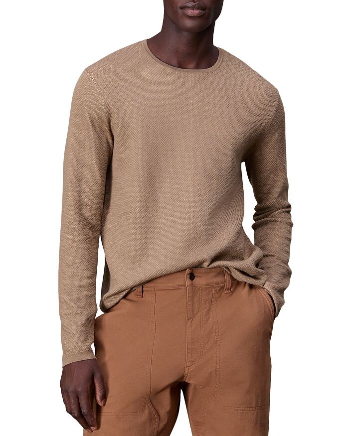 Текстурированный свитер с круглым вырезом rag &bone Bennett rag & bone, коричневый/бежевый
Текстурированный свитер с круглым вырезом rag &bone Bennett rag & bone, коричневый/бежевый
