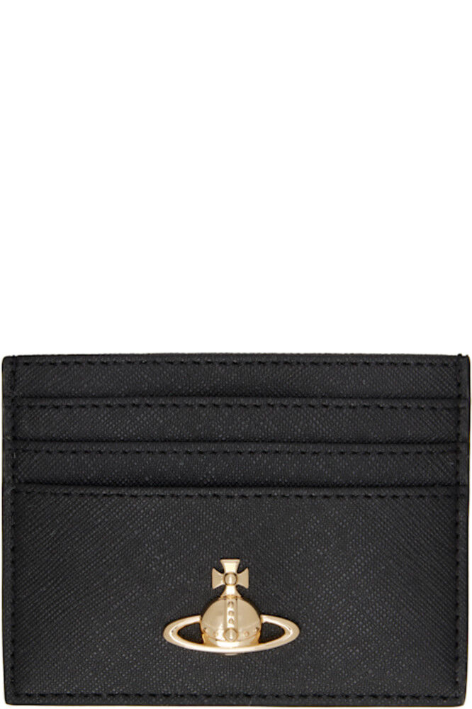 Черный плоский держатель для карт Vivienne Westwood
Черный плоский держатель для карт Vivienne Westwood