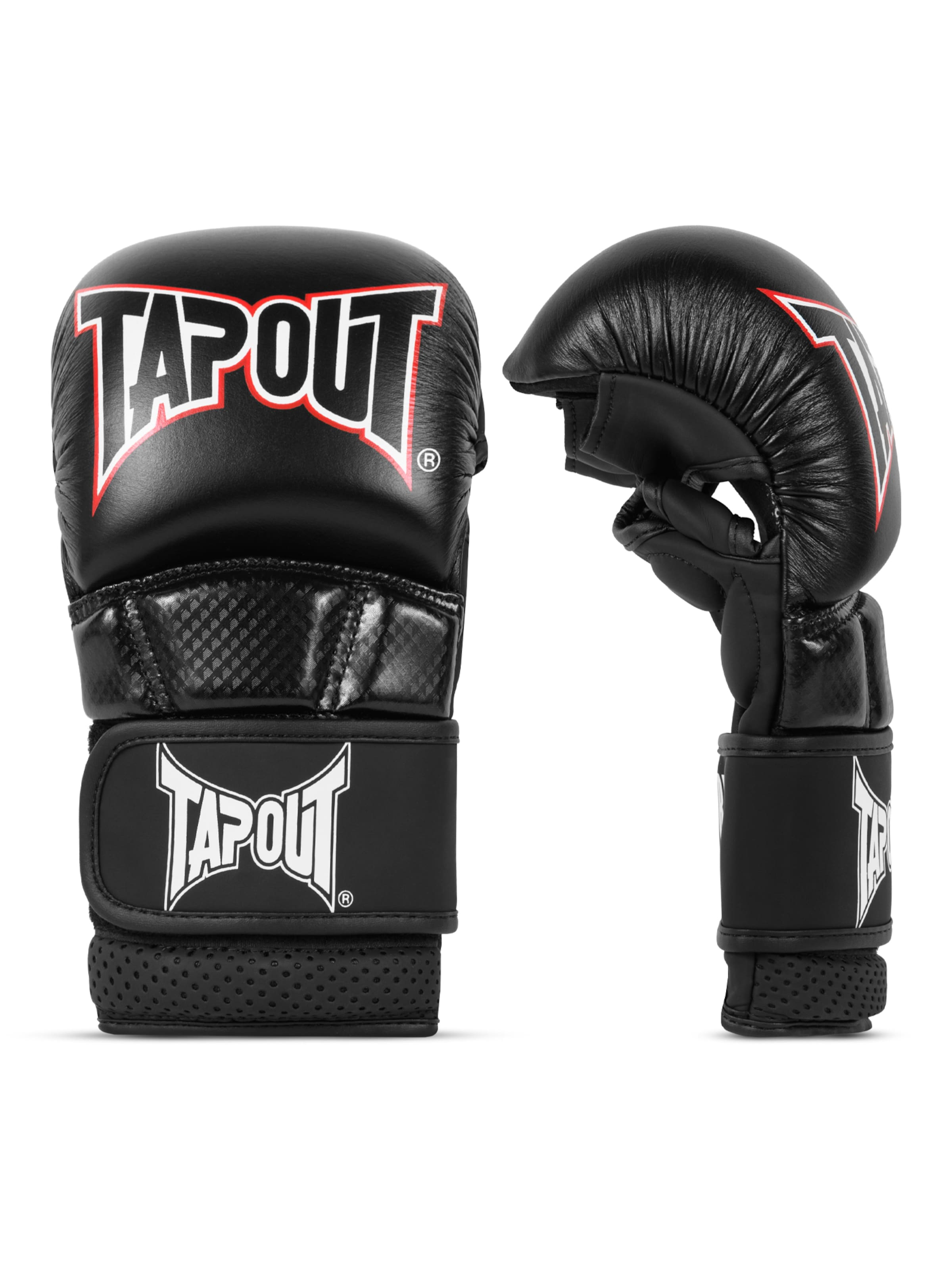 Tapout Атлетические перчатки 'Brawl' в черном цвете
Tapout Атлетические перчатки 'Brawl' в черном цвете