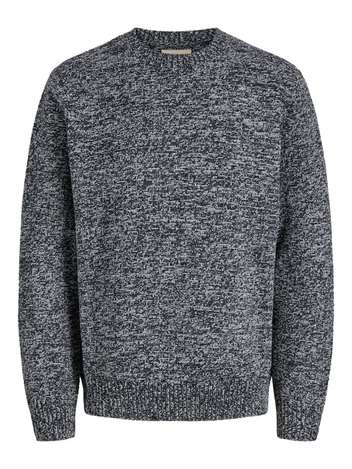 Вязаный свитер светло-серого меланжевого цвета Jack & Jones
Вязаный свитер светло-серого меланжевого цвета Jack & Jones