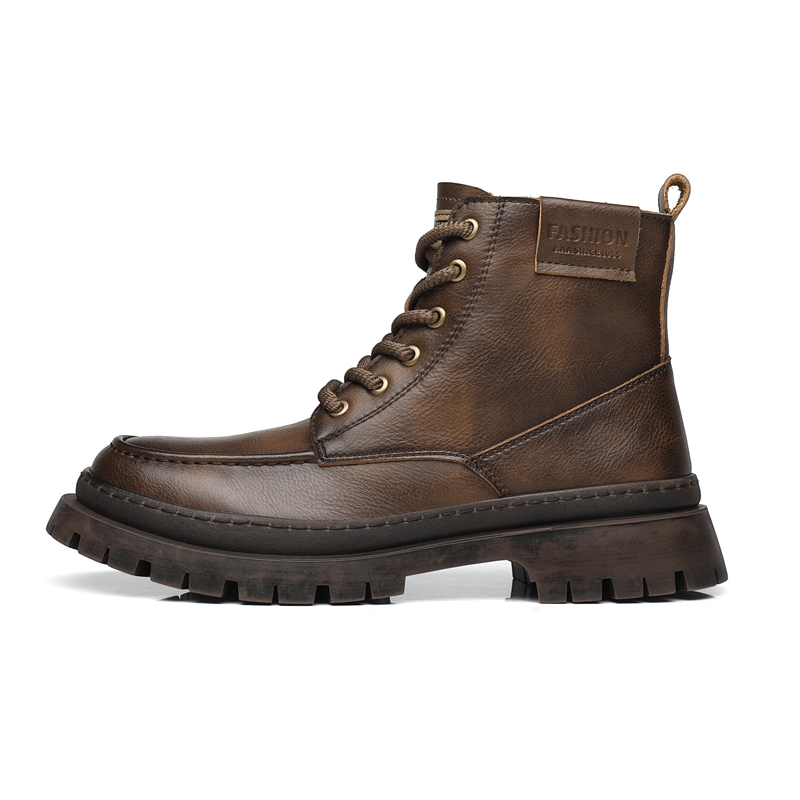 WEISHIBANGWEI Ботинки Martin Crew, средний каблук, мужские, коричневые
WEISHIBANGWEI Ботинки Martin Crew, средний каблук, мужские, коричневые
