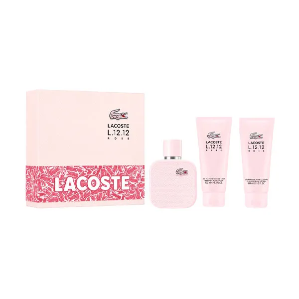 Парфюмерный набор Lacoste L.12.12 Rose, 3 предмета
Парфюмерный набор Lacoste L.12.12 Rose, 3 предмета