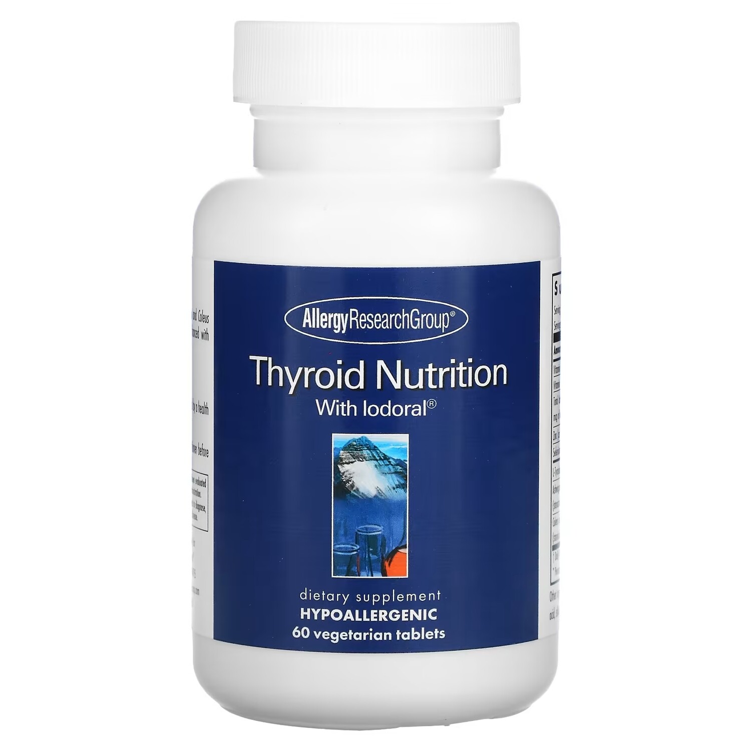 Allergy Research Group Thyroid Nutrition с йодоралом, 60 вегетарианских таблеток
Allergy Research Group Thyroid Nutrition с йодоралом, 60 вегетарианских таблеток