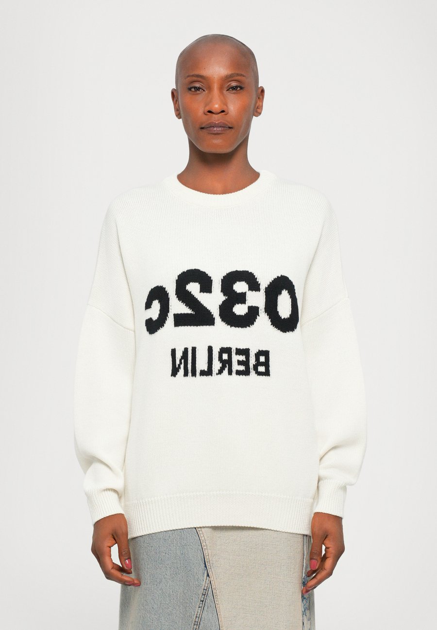 Джемпер 032c SELFIE SWEATER, White/Black/White
Джемпер 032c SELFIE SWEATER, White/Black/White