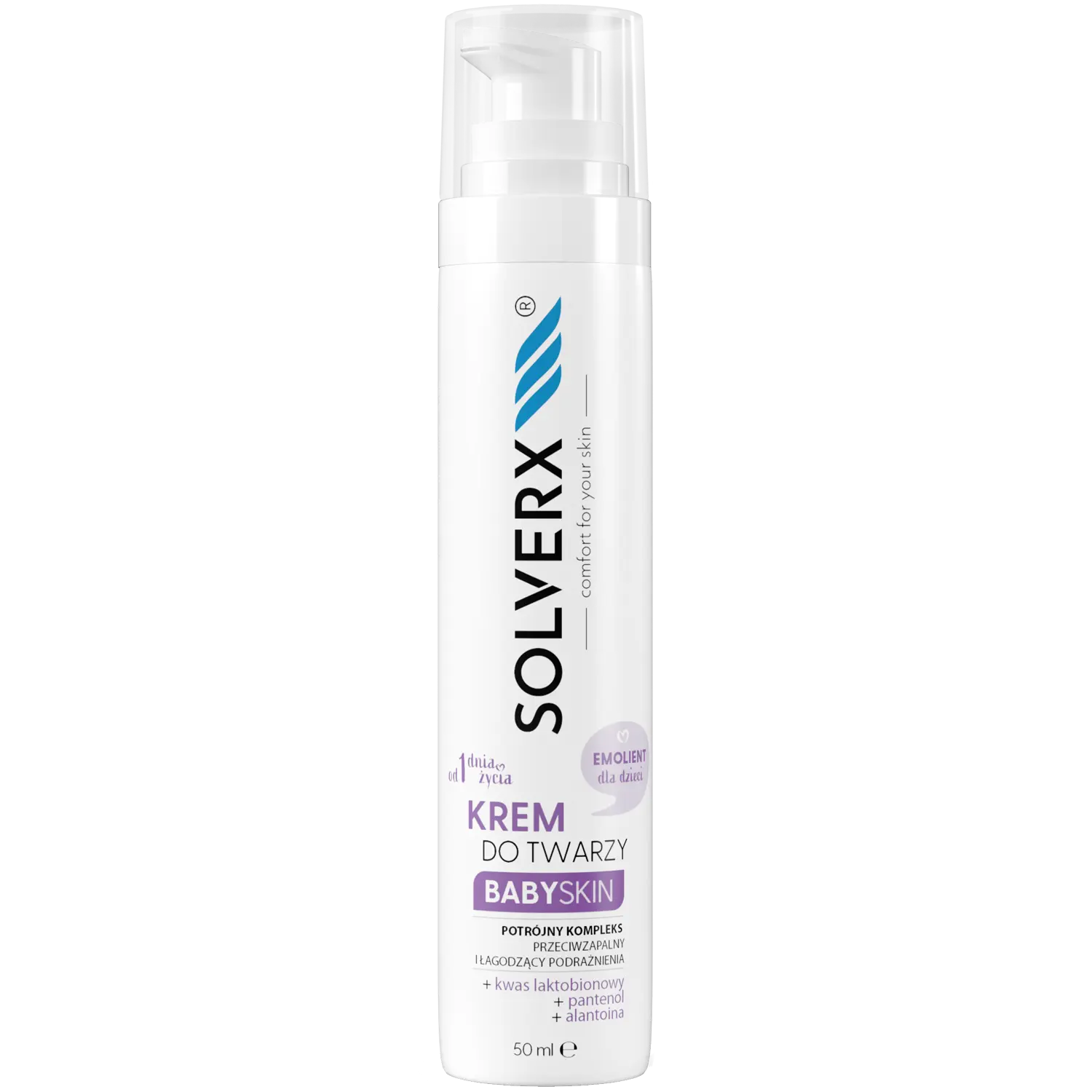 Solverx Baby Skin крем для лица детский, 50 мл
Solverx Baby Skin крем для лица детский, 50 мл