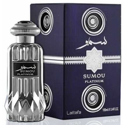 Sumou Platinum Lattafa EDP Perfume 100ml 3.4fl.oz - США и ОАЭ Оригинал
Sumou Platinum Lattafa EDP Perfume 100ml 3.4fl.oz - США и ОАЭ Оригинал