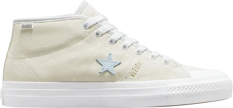 Кроссовки Converse Alexis Sablone x One Star Cons Pro Mid Vintage White, белый
Кроссовки Converse Alexis Sablone x One Star Cons Pro Mid Vintage White, белый