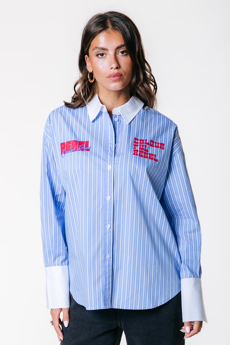 Блуза Colourful Rebel TALIA STRIPED ARTWORKS, White/Blue/Multi-Coloured
Блуза Colourful Rebel TALIA STRIPED ARTWORKS, White/Blue/Multi-Coloured